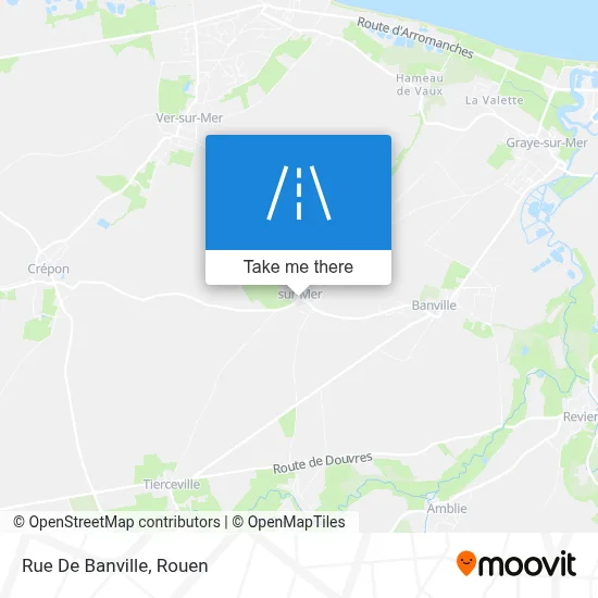 Rue De Banville map