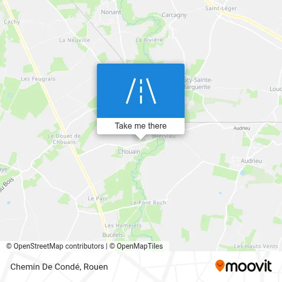 Chemin De Condé map