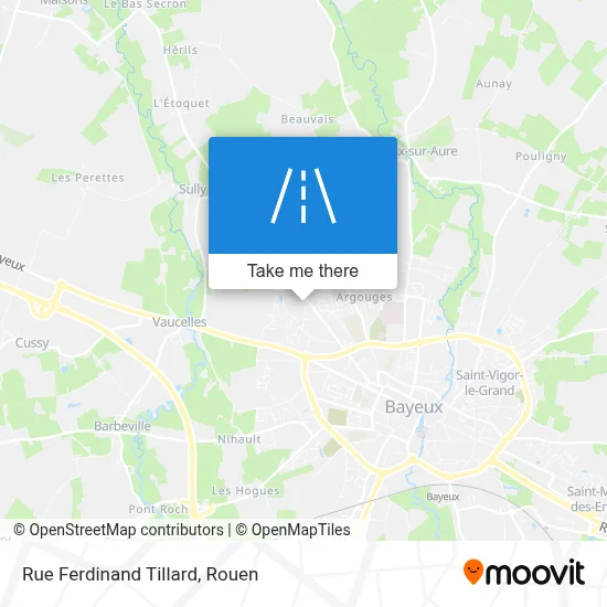 Rue Ferdinand Tillard map