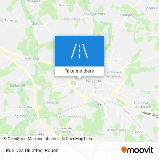 Rue Des Billettes map