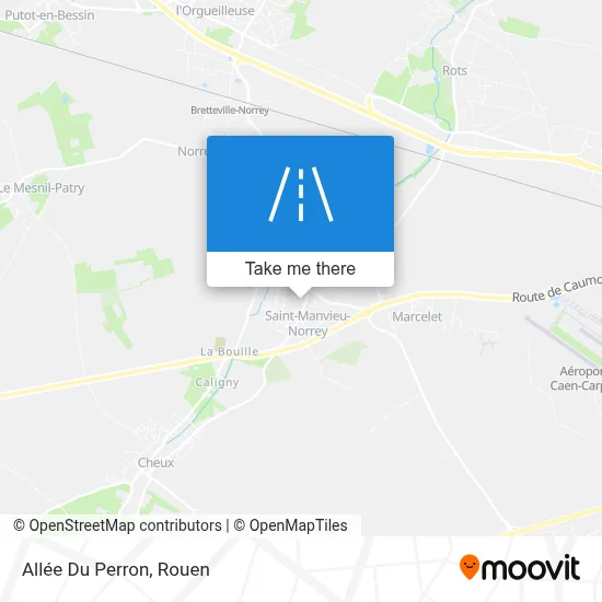 Allée Du Perron map