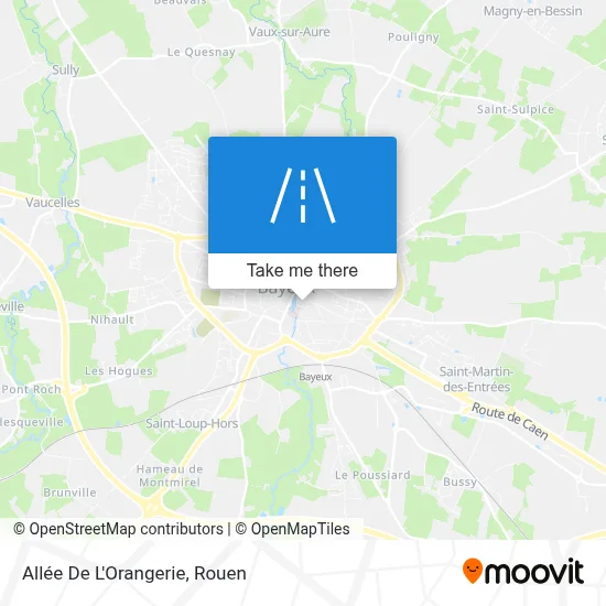 Allée De L'Orangerie map