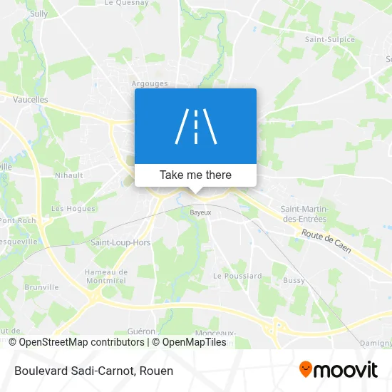 Boulevard Sadi-Carnot map
