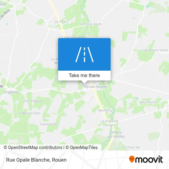 Rue Opale Blanche map