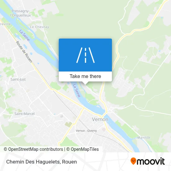 Mapa Chemin Des Haguelets