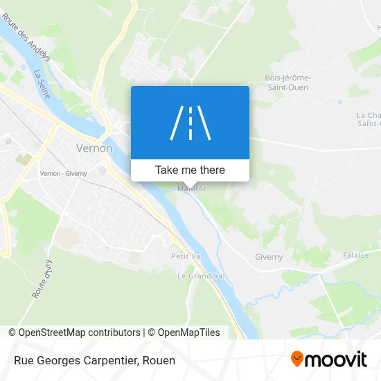 Rue Georges Carpentier map