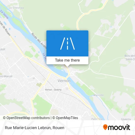 Rue Marie-Lucien Lebrun map