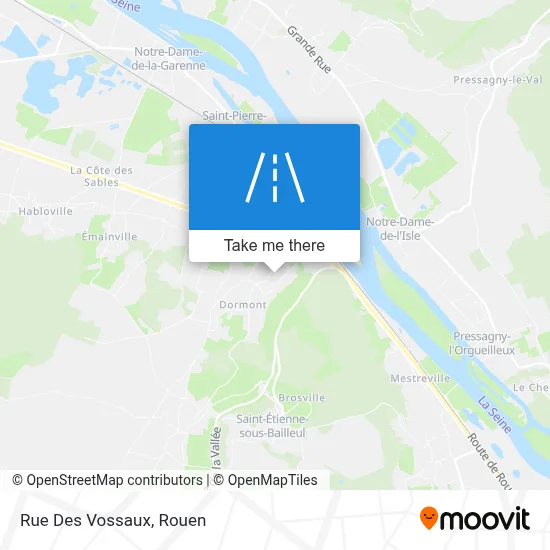 Rue Des Vossaux map