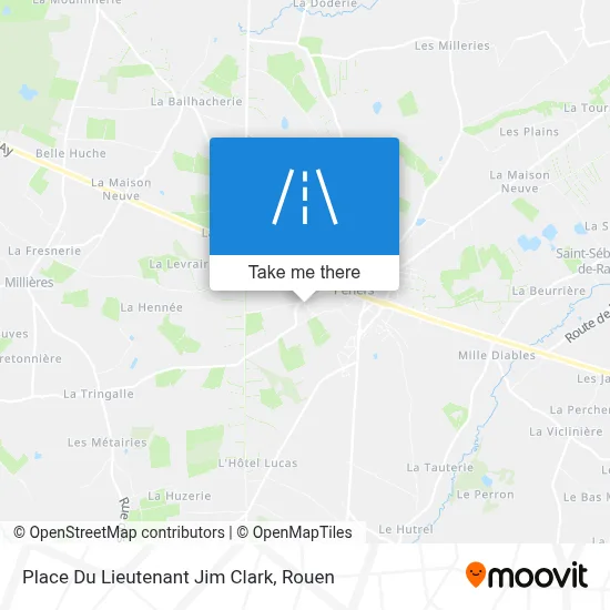 Place Du Lieutenant Jim Clark map