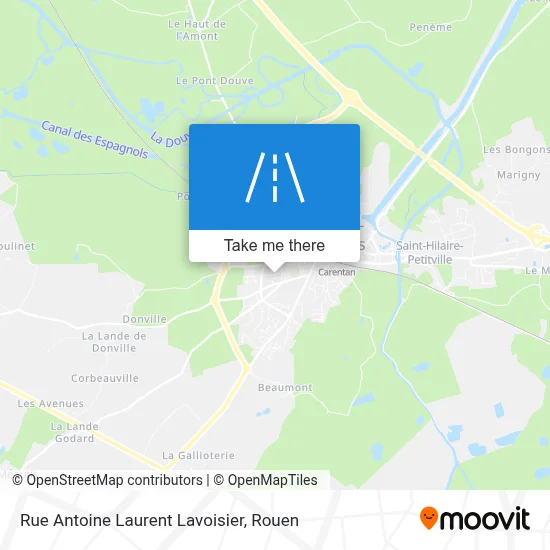 Rue Antoine Laurent Lavoisier map