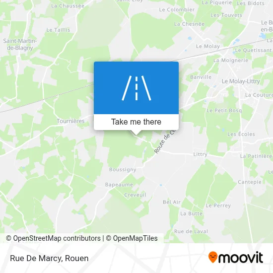 Rue De Marcy map