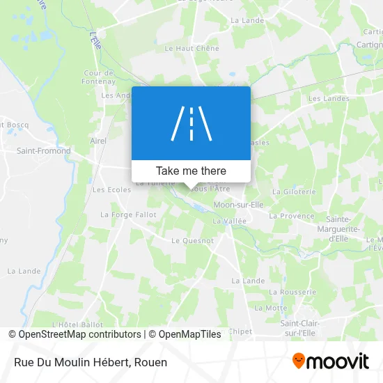 Mapa Rue Du Moulin Hébert