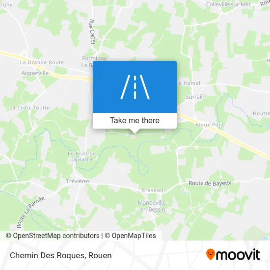 Chemin Des Roques map