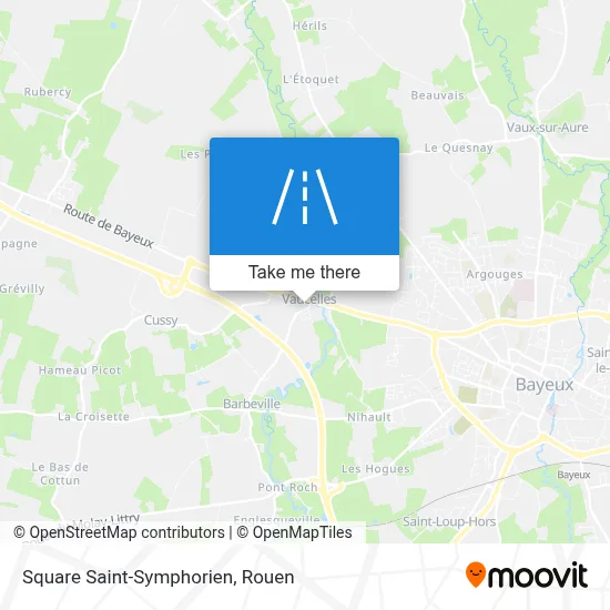 Square Saint-Symphorien map