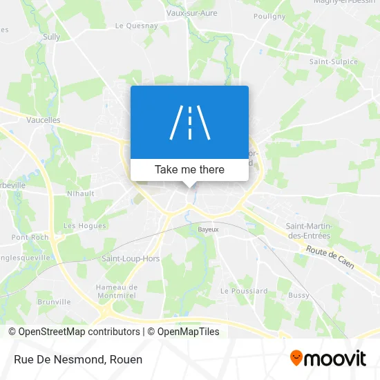 Mapa Rue De Nesmond