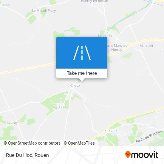 Rue Du Hoc map