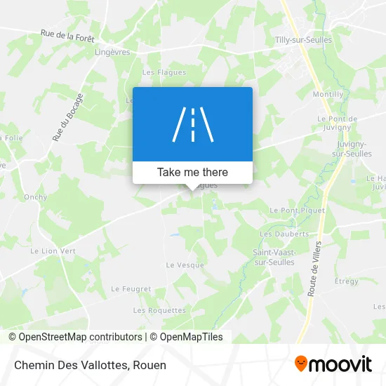 Chemin Des Vallottes map