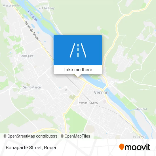 Rue Bonaparte map