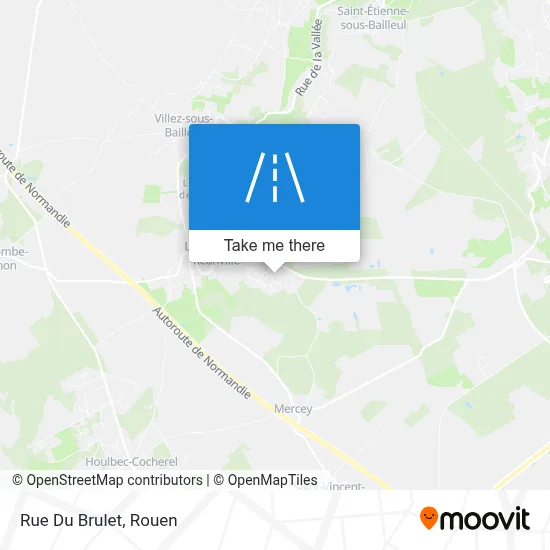 Rue Du Brulet map