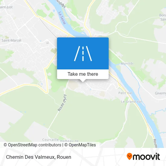 Chemin Des Valmeux map