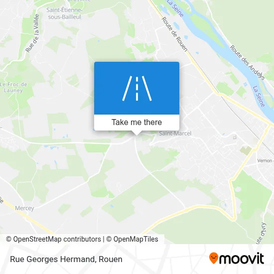 Rue Georges Hermand map