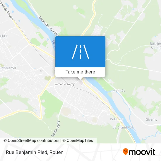 Rue Benjamin Pied map