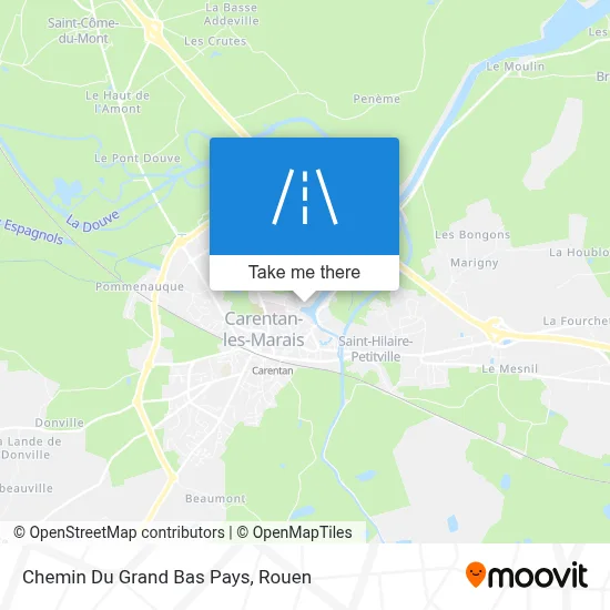 Chemin Du Grand Bas Pays map