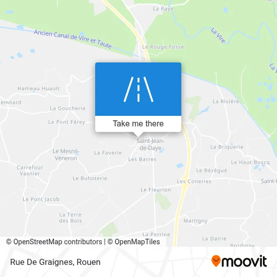 Mapa Rue De Graignes