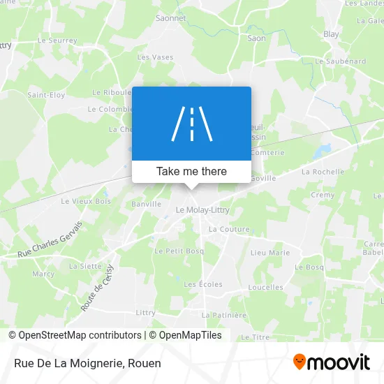 Rue De La Moignerie map