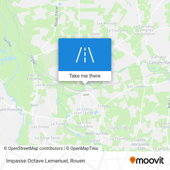 Impasse Octave Lemenuel map