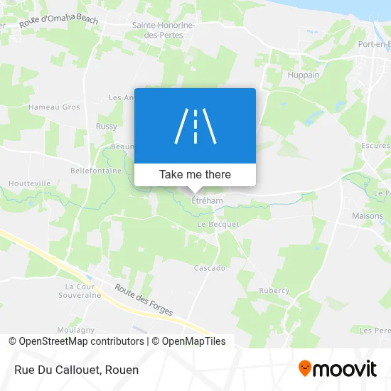 Rue Du Callouet map