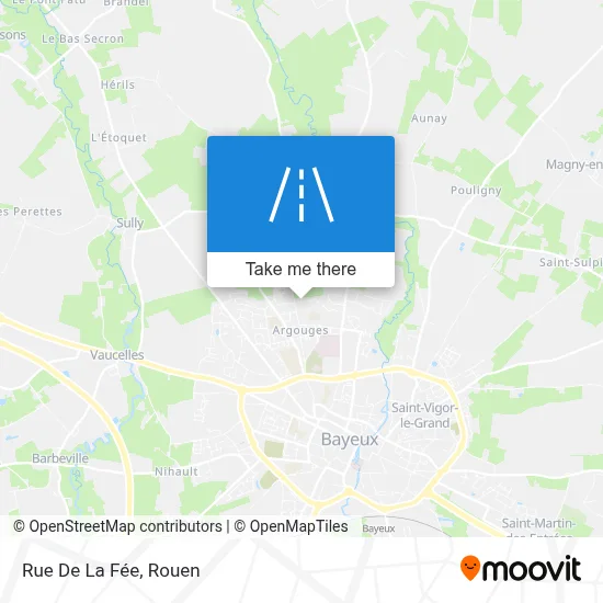 Rue De La Fée map