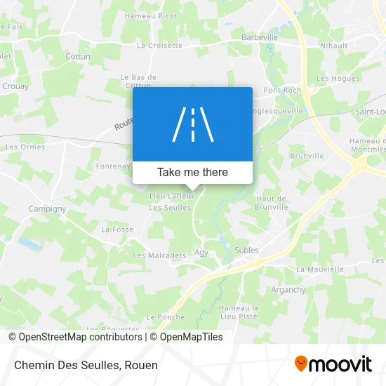 Chemin Des Seulles map