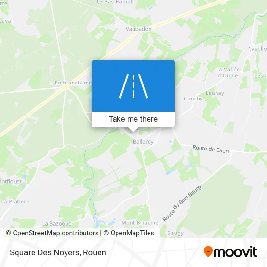 Square Des Noyers map