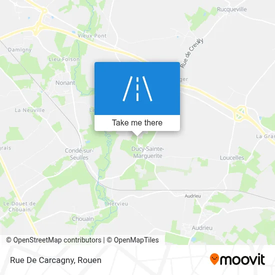 Rue De Carcagny map