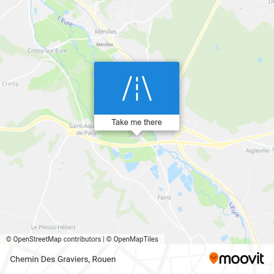 Chemin Des Graviers map
