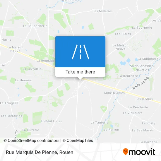 Rue Marquis De Pienne map