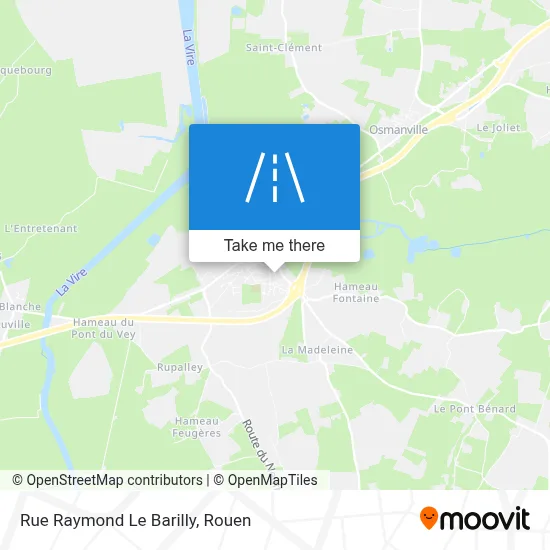 Mapa Rue Raymond Le Barilly