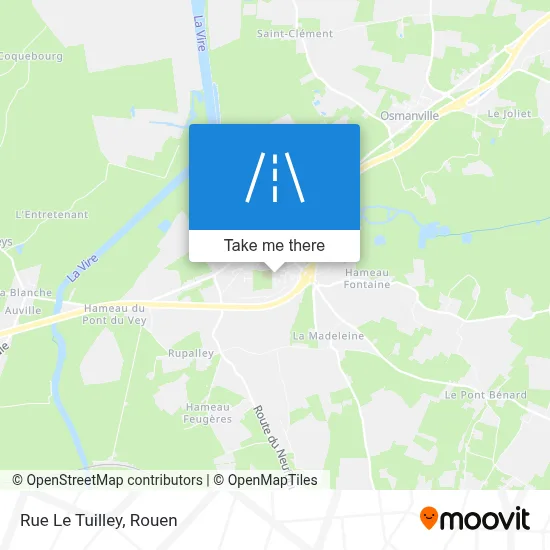 Rue Le Tuilley map