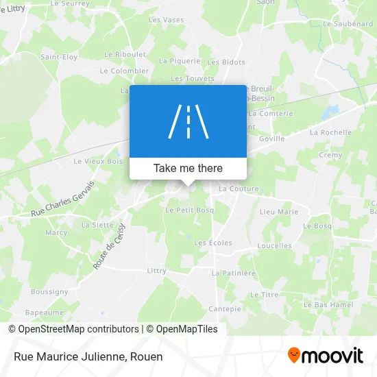 Rue Maurice Julienne map
