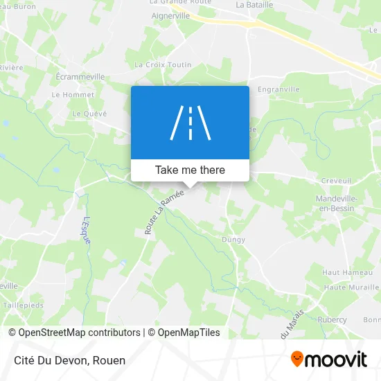 Mapa Cité Du Devon