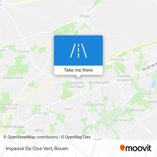Impasse Du Clos Vert map