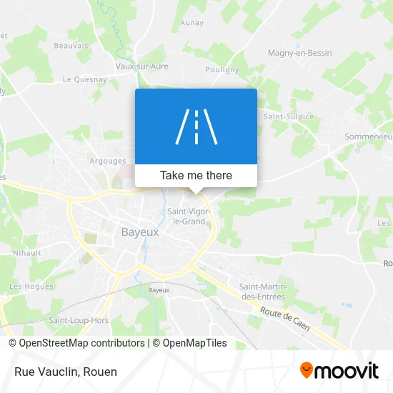 Rue Vauclin map