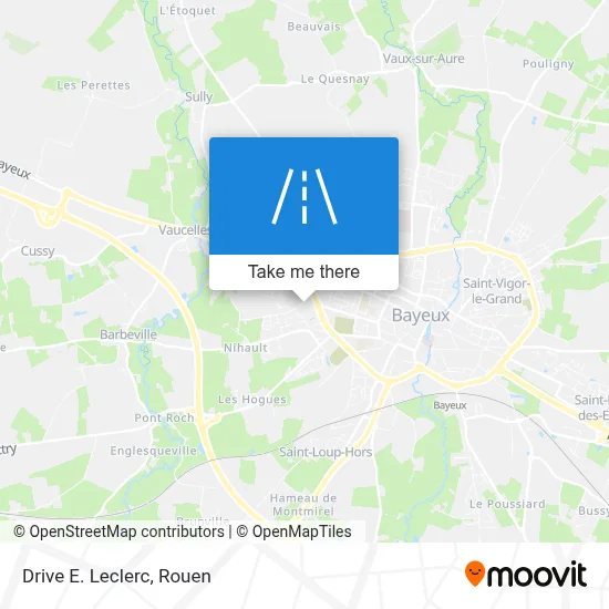 Mapa Drive E. Leclerc