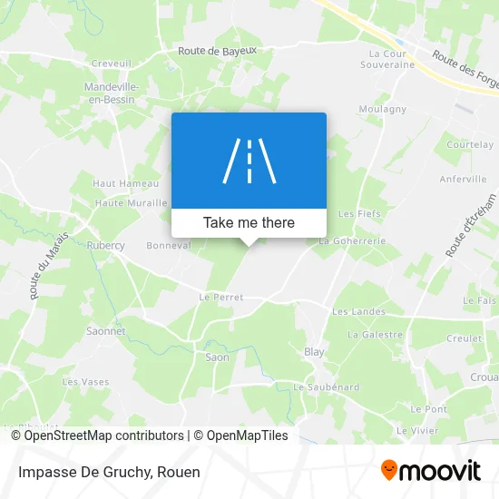 Impasse De Gruchy map