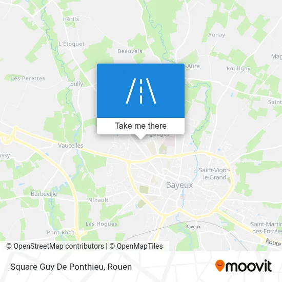 Square Guy De Ponthieu map