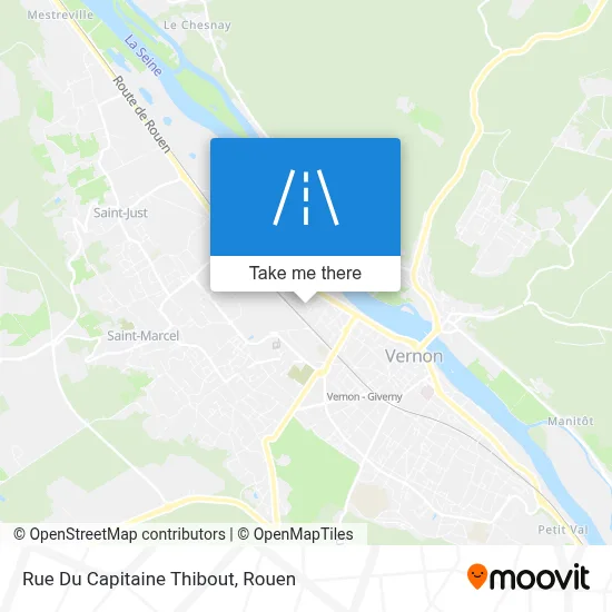 Rue Du Capitaine Thibout map