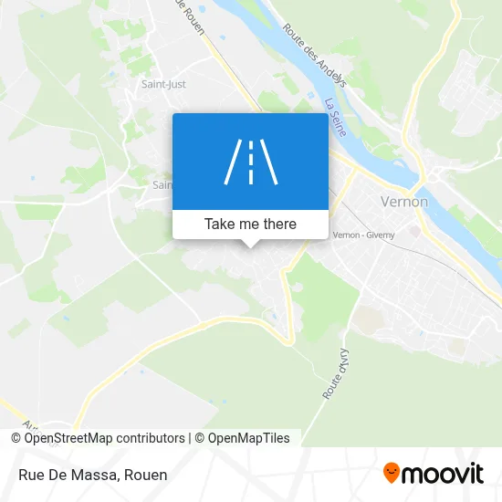 Rue De Massa map