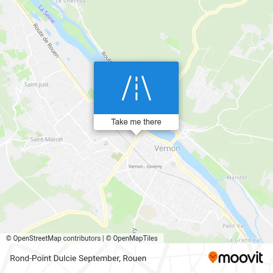 Rond-Point Dulcie September map