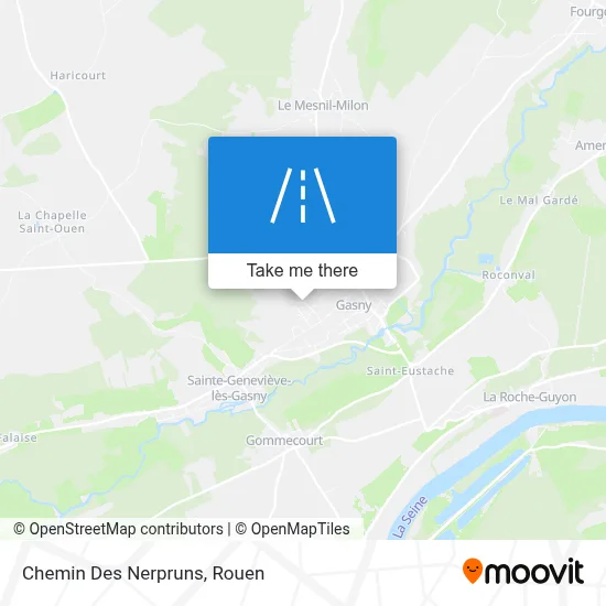Chemin Des Nerpruns map